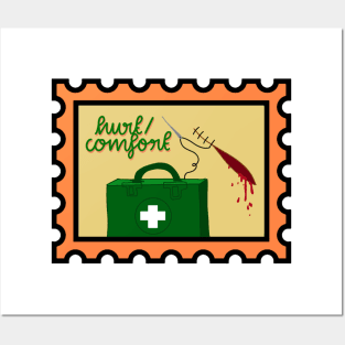 Hurt/Comfort Postage Stamp Posters and Art